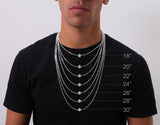 Sterling Silver Rope Necklace
