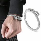 Sterling Silver Brick Bracelet