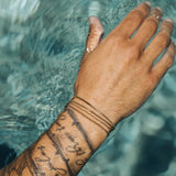 2mm 18K Gold Snake Bracelet