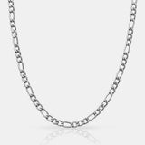 5mm Sterling Silver Figaro Chain