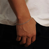 3mm Sterling Silver Rope Bracelet