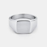 Sterling Silver Square Signet Ring