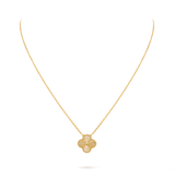 18k Gold Clover Set