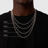 3mm Sterling Silver Wheat Chain