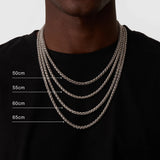 5mm Sterling Silver Wheat Chain