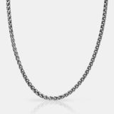 5mm Sterling Silver Wheat Chain