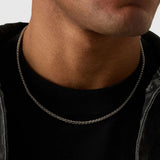 3mm Sterling Silver Wheat Chain