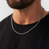 3mm Sterling Silver Wheat Chain
