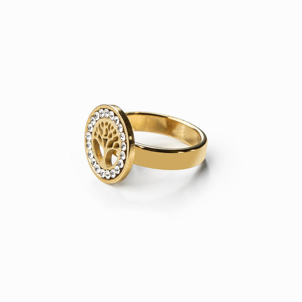 Tree Of Life 18k Gold Ring