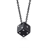 Lucky Dice Pendant Necklace