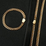 18k Gold Curb Cuban Chain