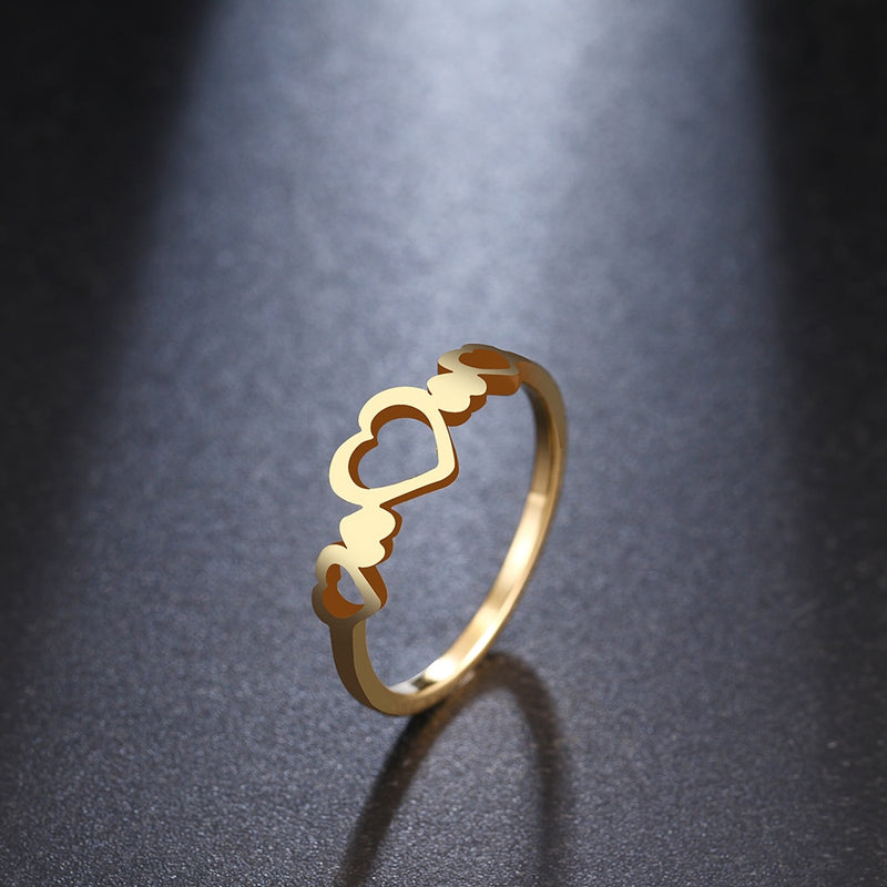 Hollow Heart Ring