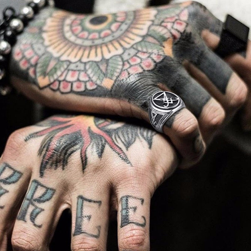 Sigel Of Lucifer Ring