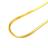 18k Gold Snake Necklace