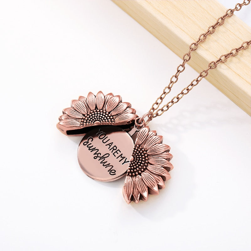 You Are My Sunshine Pendant Necklace