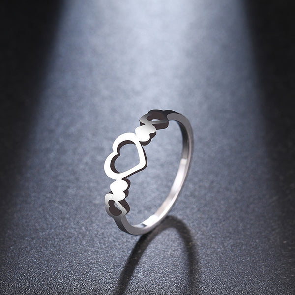 Hollow Heart Ring