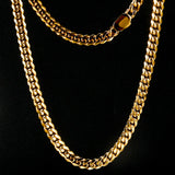 18k Gold Curb Cuban Chain