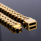 18k Gold Clasp Cuban Chain