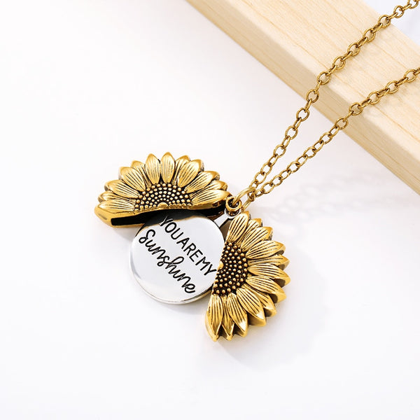 You Are My Sunshine Pendant Necklace