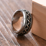 Twisted Rope Sterling Silver Ring