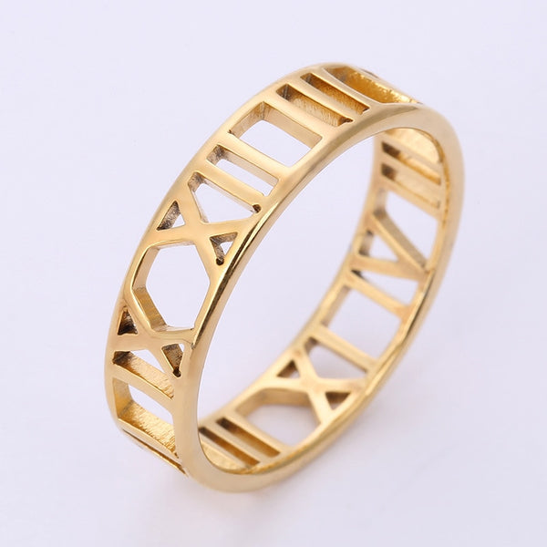 18k Gold Numero Uno Ring