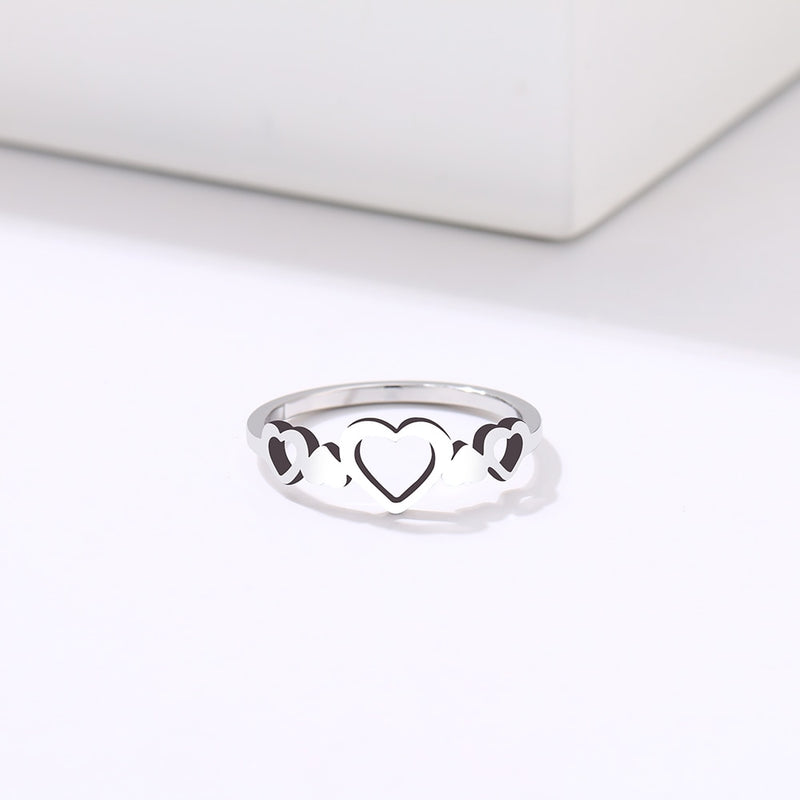 Hollow Heart Ring
