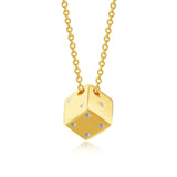 Lucky Dice Pendant Necklace