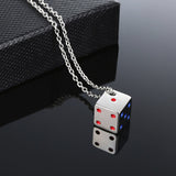Lucky Dice Pendant Necklace