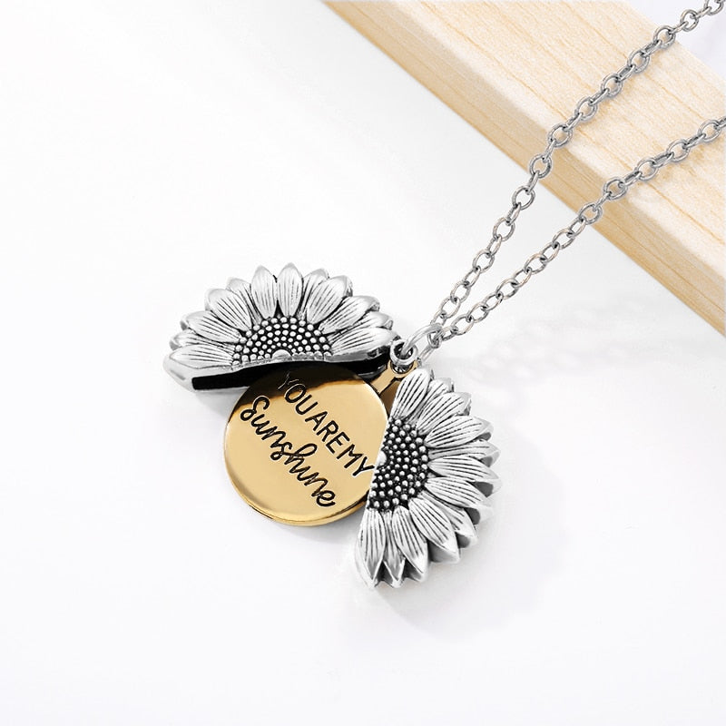 You Are My Sunshine Pendant Necklace