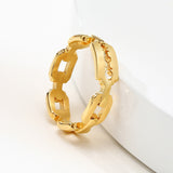 Blade Cuban Link Ring