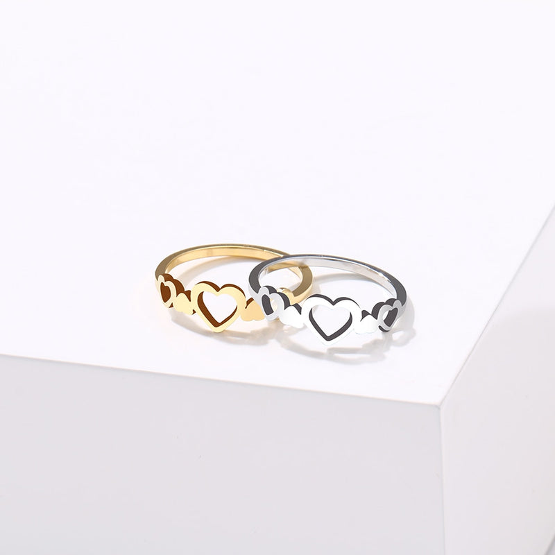 Hollow Heart Ring