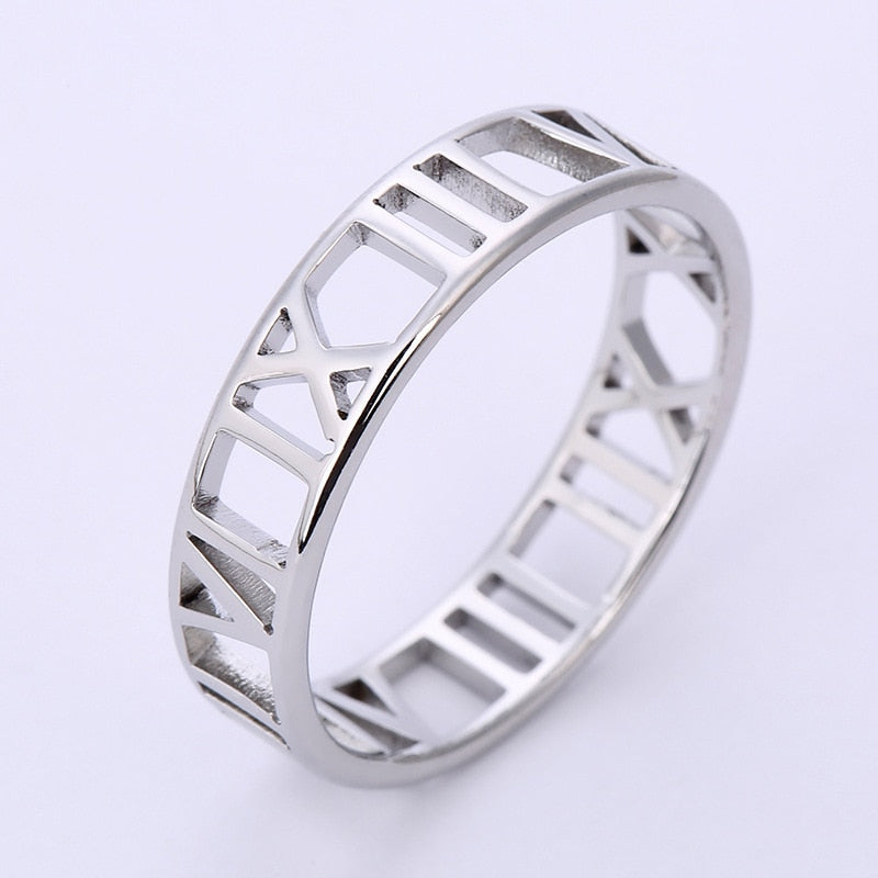 Sterling Silver Numero Uno Ring