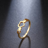 Hollow Heart Ring