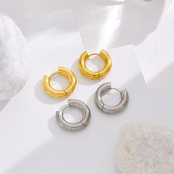 Sterling Silver Ring Earrings