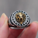 Vintage Lion King Ring