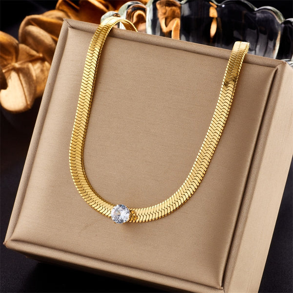 18k Gold Diamond Rope Choker Necklace