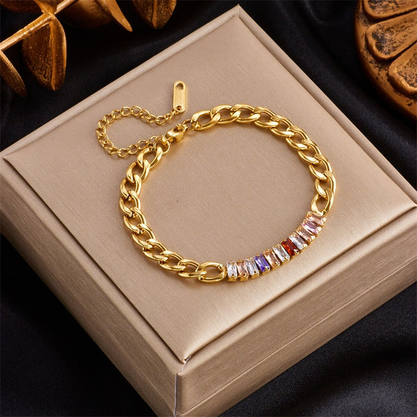 18k Gold El' Paris Bracelet