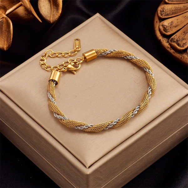The Two Tone Rope Bracelet
