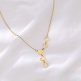 18k Gold The Love Path Necklace