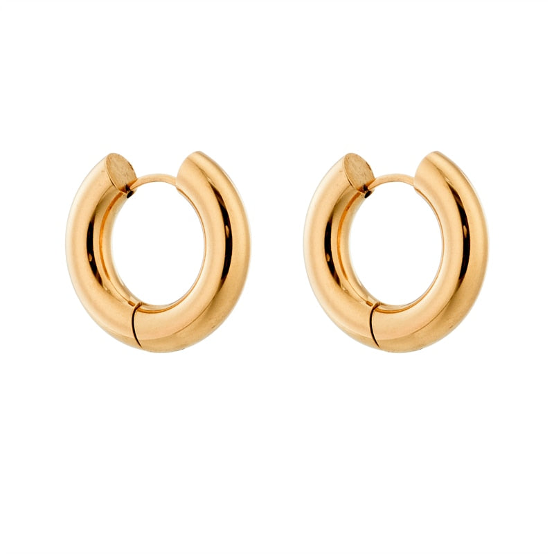18k Gold Ring Earrings