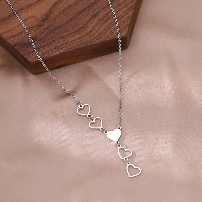 Sterling Silver The Love path Necklace