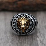 Vintage Lion King Ring