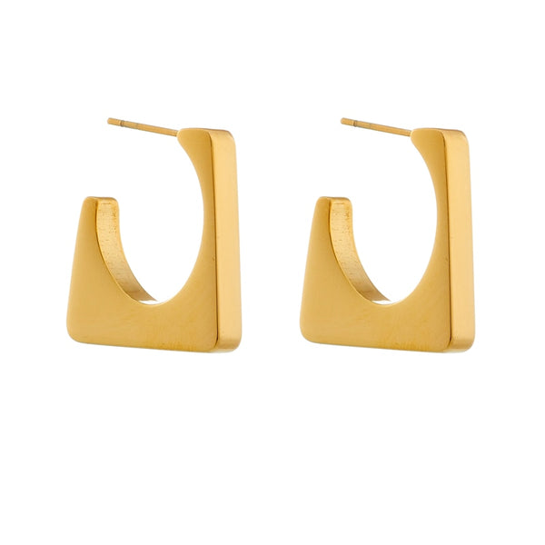 18k Gold El' Paris Earrings