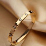 18k Gold El Paris Cartiar Love Bracelet