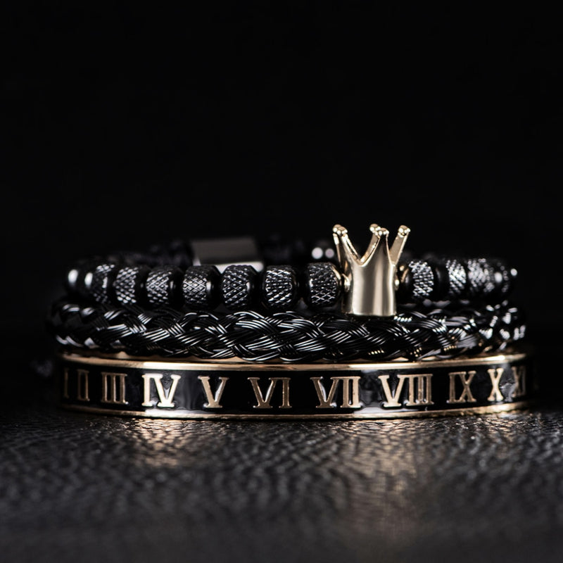 The Arbuckle Royal Crown Bracelet Set