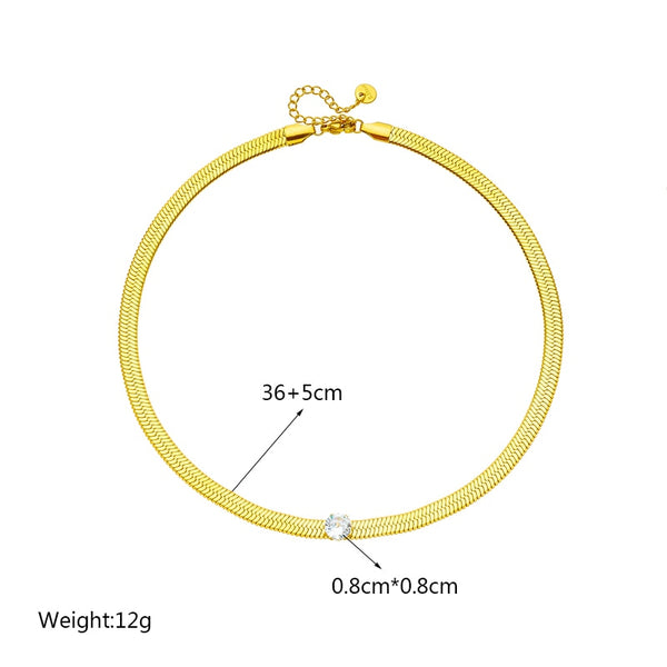 18k Gold Diamond Rope Choker Necklace