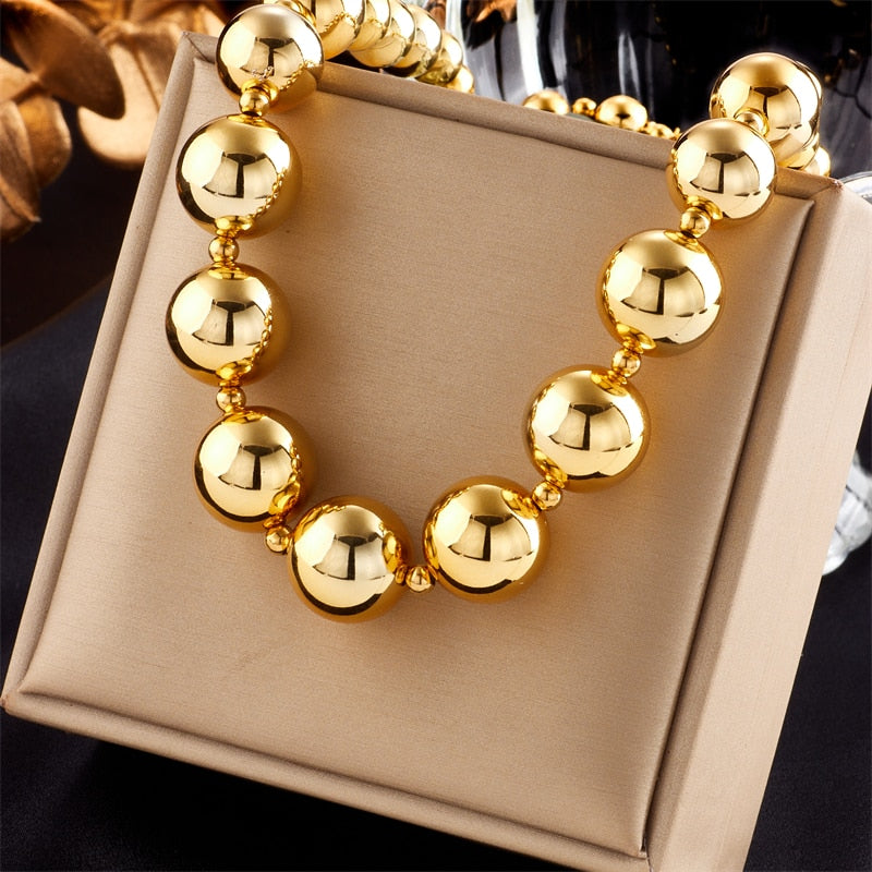 18k Gold Royal Pearl necklace
