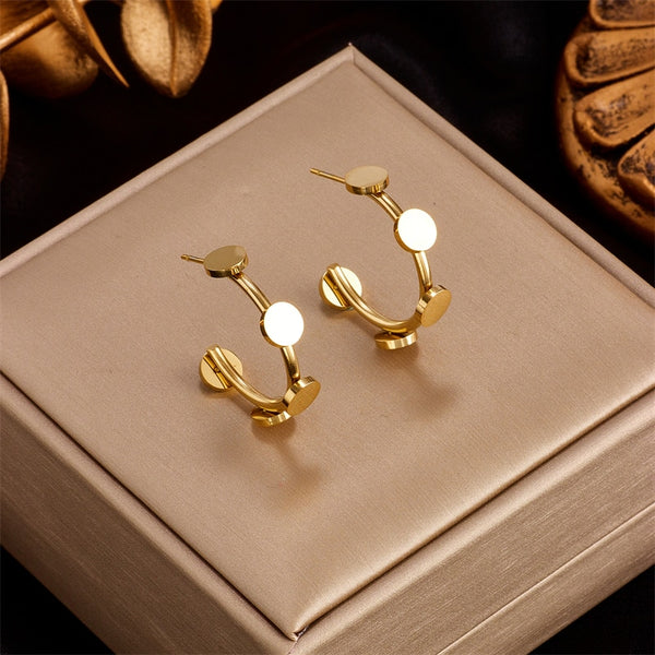18k Gold The Irfani Earrings