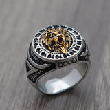 Vintage Lion King Ring