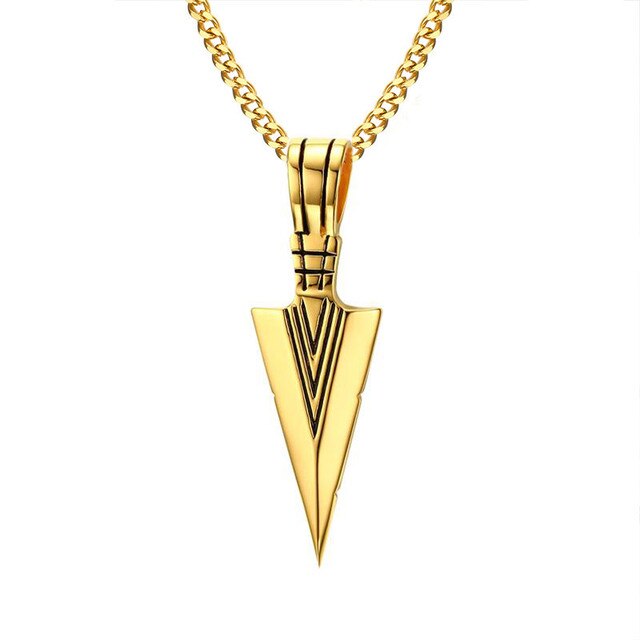 Spear Pendant Necklace